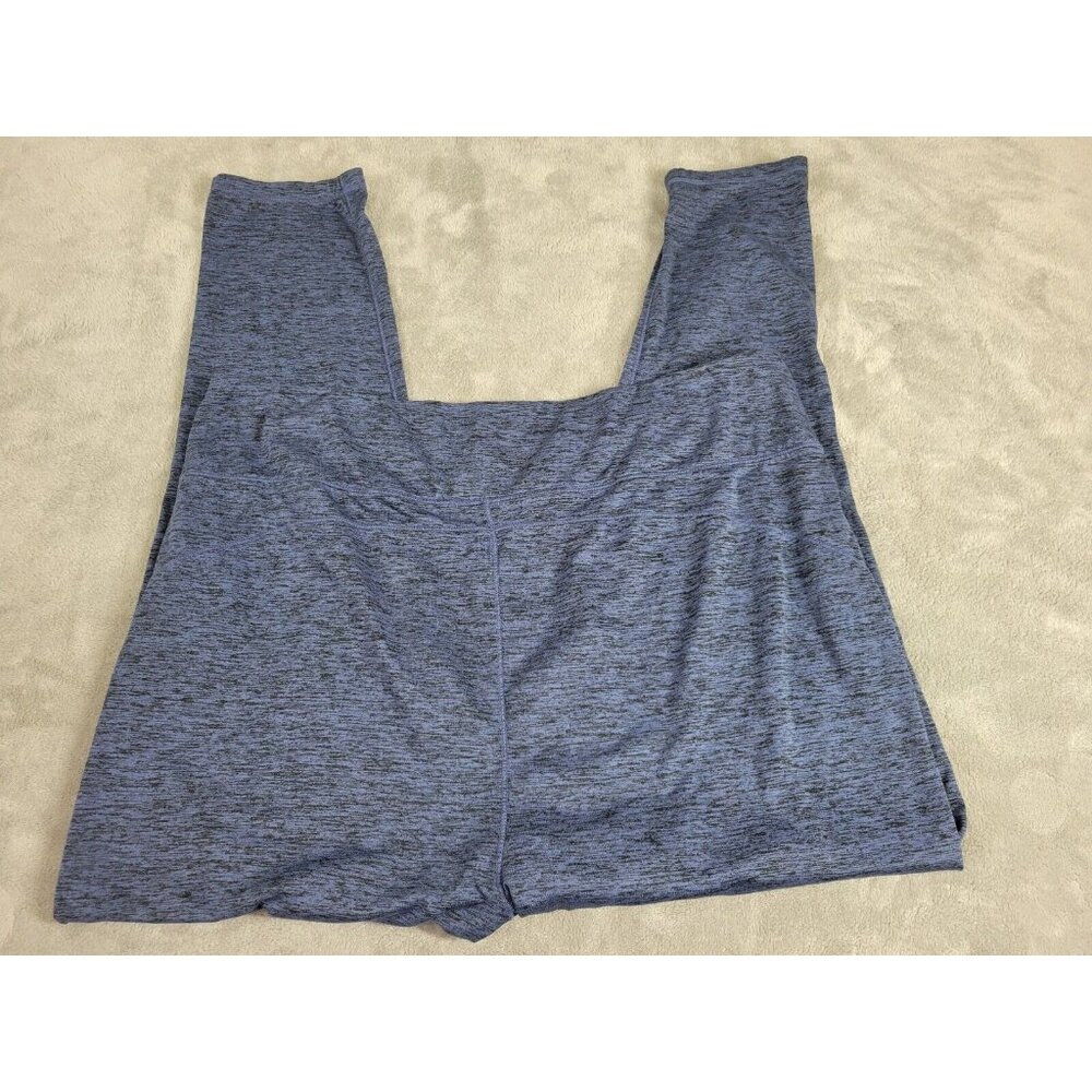 Cuddl Duds 2XL Jogger Pants Womens High Rise 34x27 Gray Stretch Tapered BLU186E - Picture 5 of 8